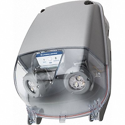 LITHONIA LIGHTING EXTLSP640LUVOLTLTPSDRT Emergency Light Plastic Lth Iron Phsph 6.6W LED