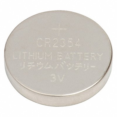 GRAINGER CR2354 Coin Cell Battery Lithium 560mAh Cap.