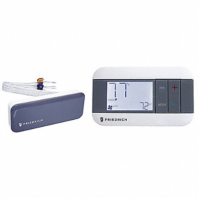 FRIEDRICH WRT2 Wireless Thermostat 24VDC Plastic White