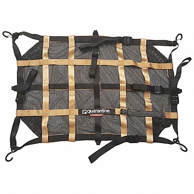 QUARANTINE RESTRAINTS QABUTS Cargo Net 400 lb/in Polyester Black