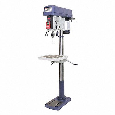DAYTON 54ZW31 Floor Drill Press 1 hp 5/8 Chuck