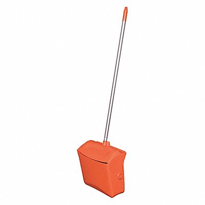 REMCO 62517 Long Handled Dust Pan Orange