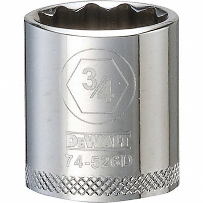 DEWALT DWMT74526OSP Socket 12 pt 3/8in 3/4in SAE