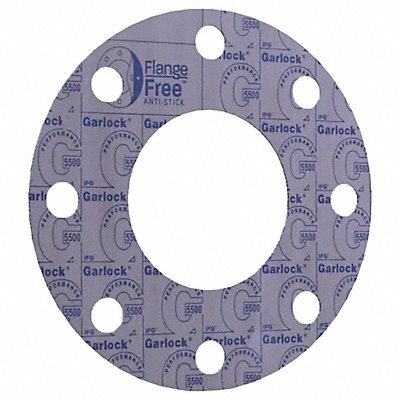 GARLOCK 5500FF01500620400 Full Face Flange Gasket 4 in Pipe Size