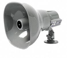 EDWARDS SIGNALING 555215WR Re-Entrant Speaker Red 15W