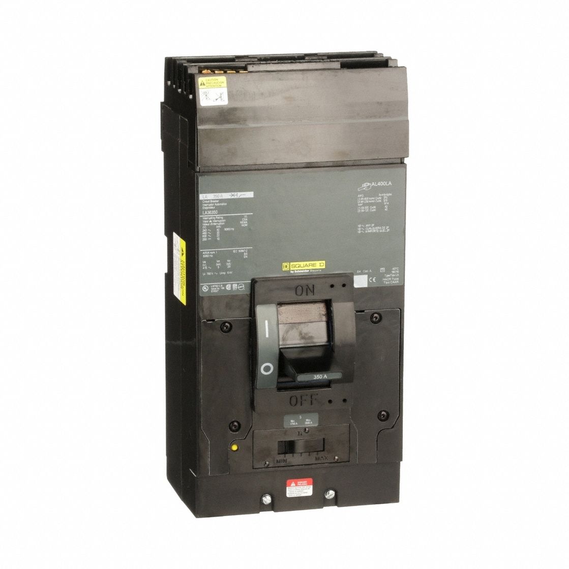 SQUARE D LA36350 Circuit Breaker 350A 3P 600VAC LA