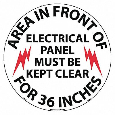 NMC WFS27 Area In Front Of Electrical Panel Walk O