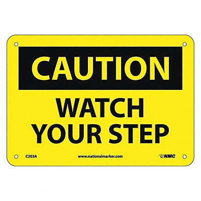 NMC C203A Caution Watch Your Step Sign