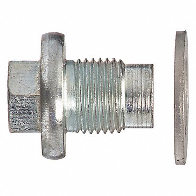 SUR R DP345 Oil Drain 1-1/4 Dia 3 W Metal PK5