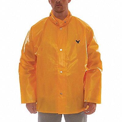TINGLEY J22257 Rain Jacket M Ylw Unisex 0.25mm Thick