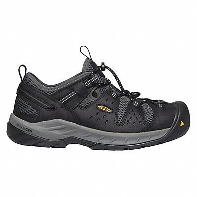 KEEN 1023216 Hiker Shoe EE 9 1/2 Black PR