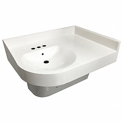 BESTCARE WH3741R09 Best Sink DShape 15-1/2inx12-1/2inx4in