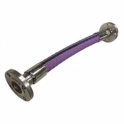 BOSTON H052324PUR25SSFF Chemical Hose 1-1/2 ID x 25 ft Purple