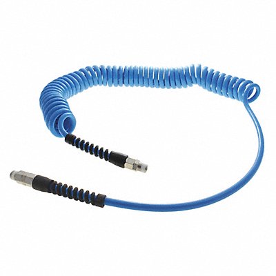 ATP TT3820LBRS2 Coiled Air Hose 3/8 ID x 16 ft.