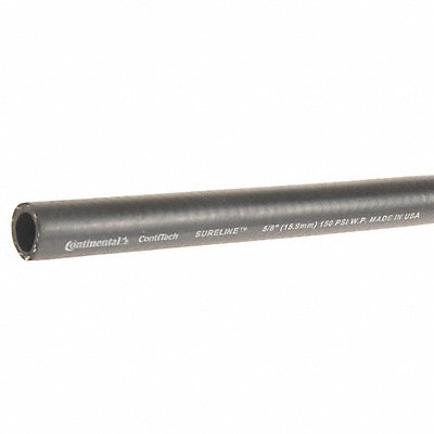 CONTINENTAL CWH05875G Garden Hose 5/8 ID x 75 ft Black