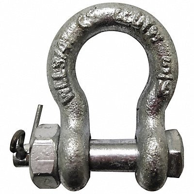GRAINGER 55AX91 Anchor Shackle 1 500 lb Carbon Steel