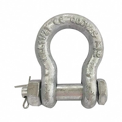GRAINGER 55AX93 Anchor Shackle 3 000 lb Carbon Steel