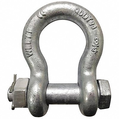 GRAINGER 55AX96 Anchor Shackle 4 000 lb Alloy Steel