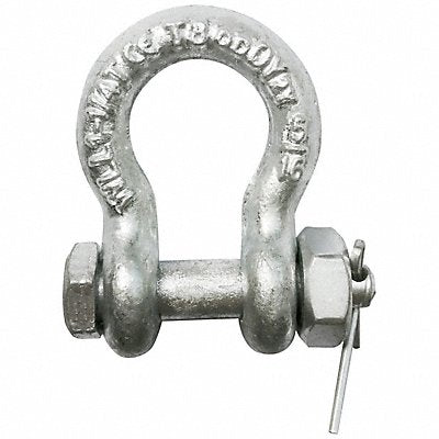 GRAINGER 55AX95 Anchor Shackle 2 500 lb Alloy Steel