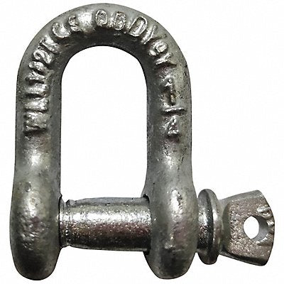 GRAINGER 55AX98 Anchor Shackle 1 000 lb Carbon Steel