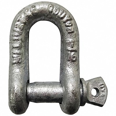 GRAINGER 55AY02 Anchor Shackle 3 000 lb Carbon Steel