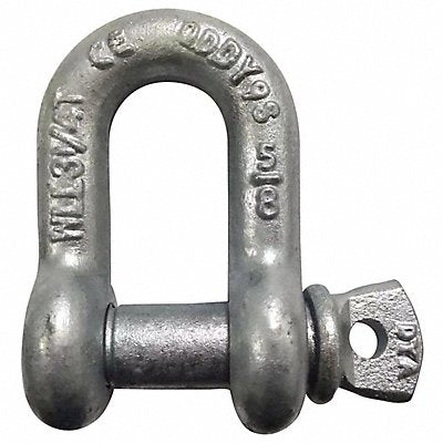 GRAINGER 55AY04 Anchor Shackle 6 500 lb Carbon Steel