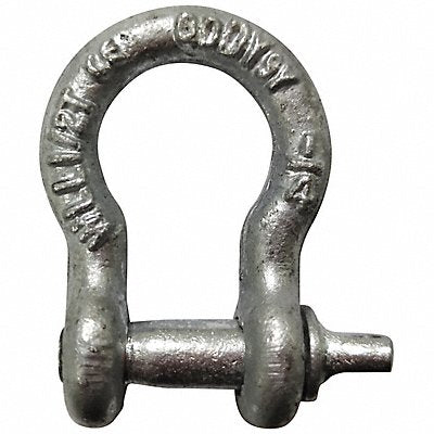 GRAINGER 55AY05 Anchor Shackle 1 000 lb Carbon Steel