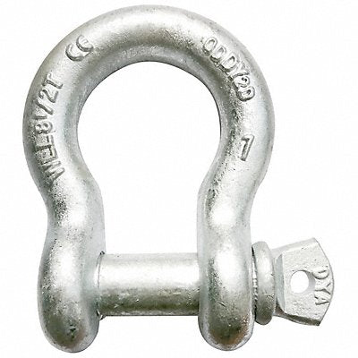 GRAINGER 55AY12 Anchor Shackle 17 000 lb Carbon Steel