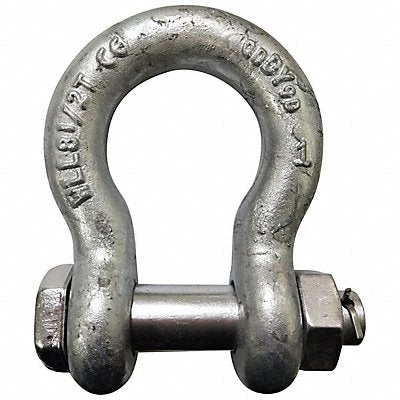 GRAINGER 55AY31 Anchor Shackle 17 000 lb Carbon Steel