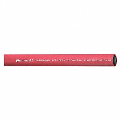 CONTINENTAL IGRD02530100G Air Hose 1/4 ID x 100 ft Red