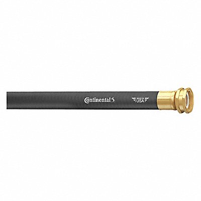 CONTINENTAL 20742765 Garden Hose 5/8 ID x 25 ft Black