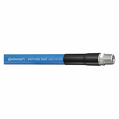 CONTINENTAL 20023677 Pressure Washer Hose 1/4 ID x 25 ft.