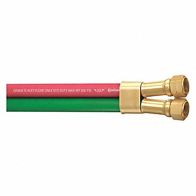 CONTINENTAL 20027153 Twin Line Welding Hose 1/4 ID x 100 ft.