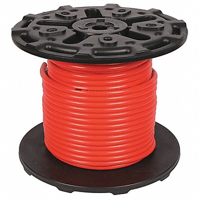 SPEEDAIRE F5Z03830250 Air Hose 3/8 ID x 250 ft L Orange