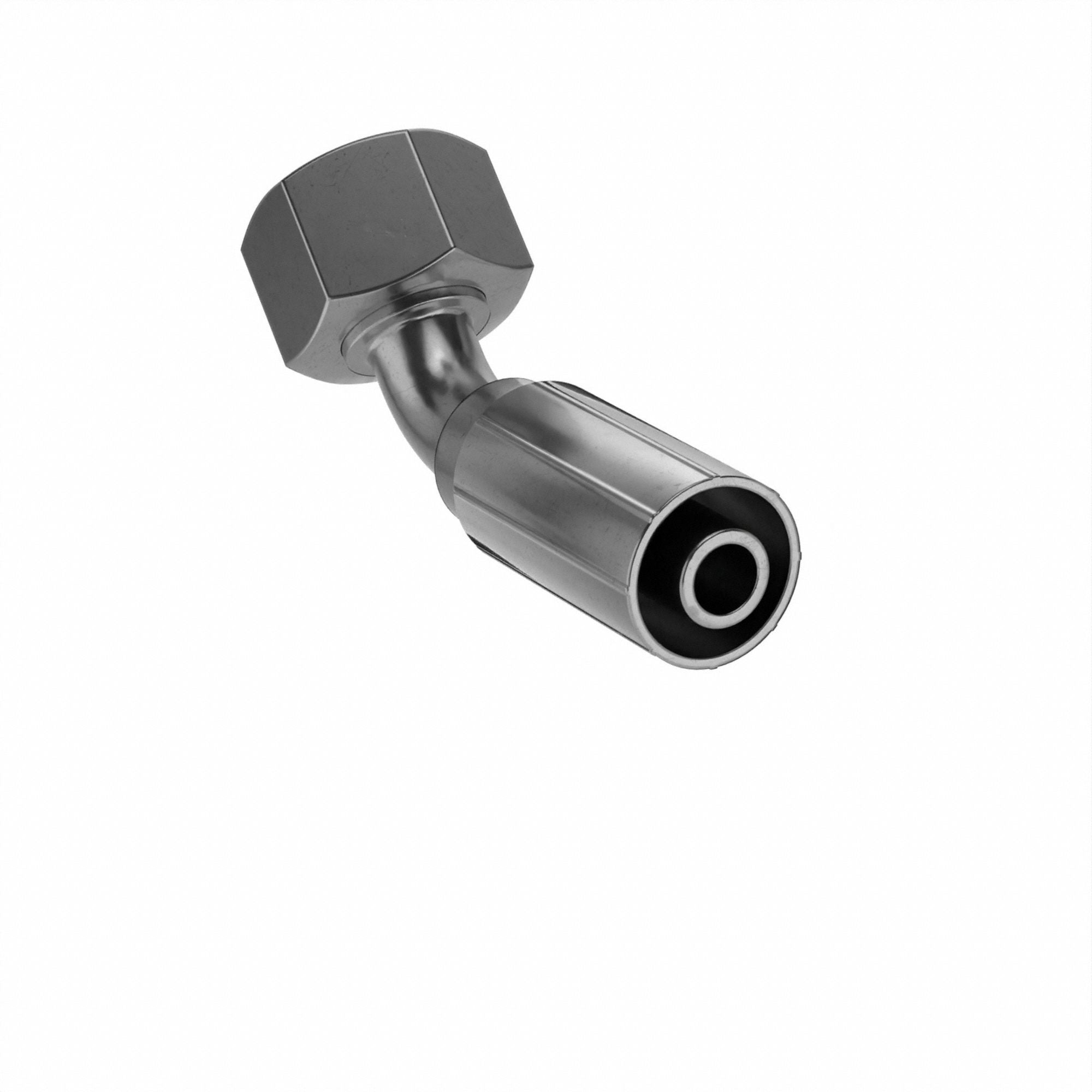 PARKER 10C77168 Crimp Fitting 45 Deg 1/2 ID M24-1.5 F
