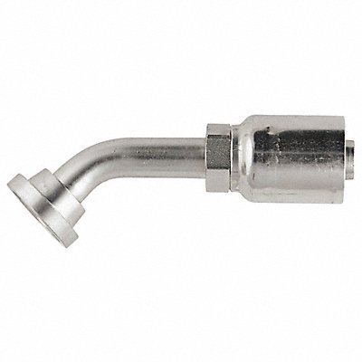 PARKER 11743128 Crimp Fitting 45 Deg 1/2 I.D. M Flange