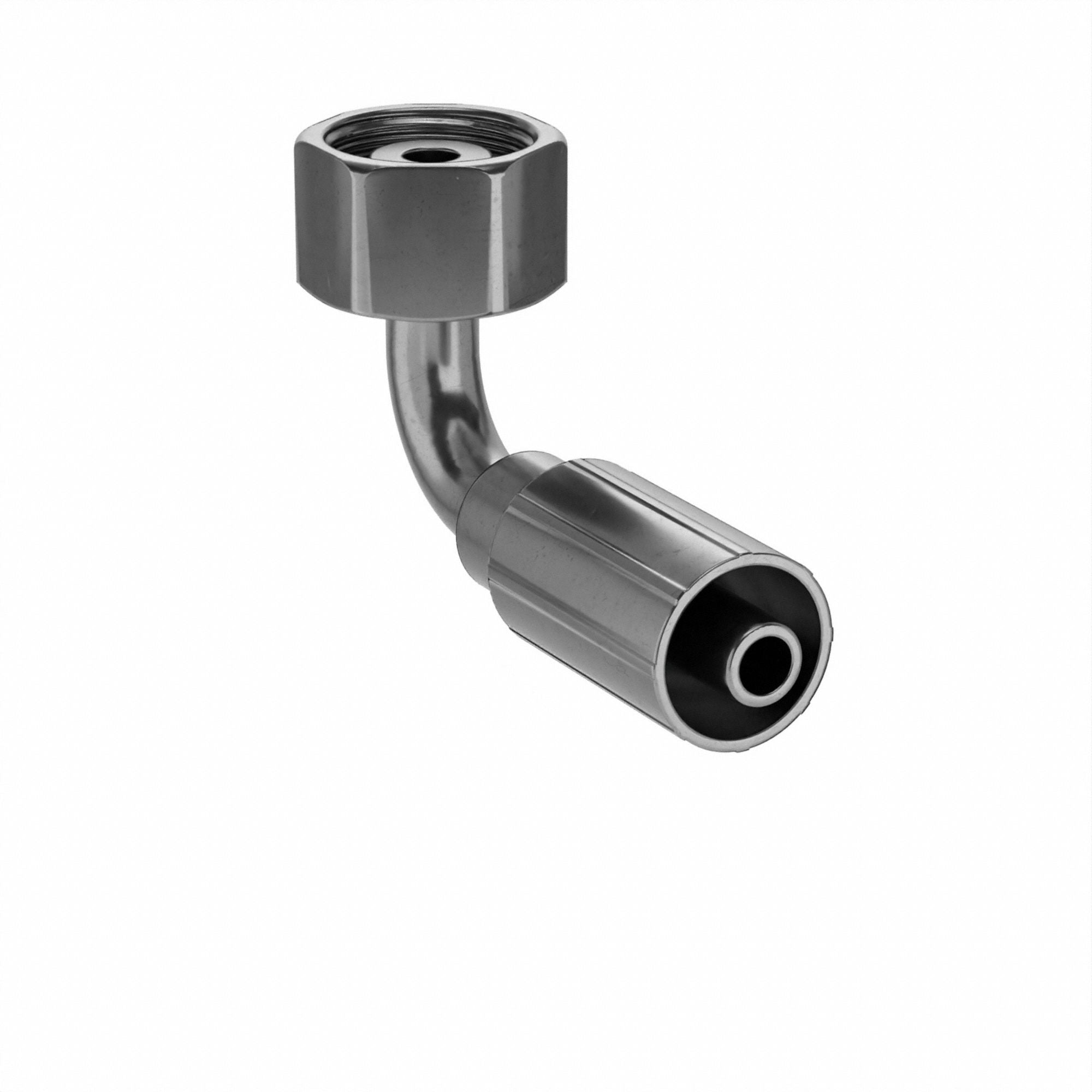 PARKER 11C43146 Crimp Fitting 90 Deg 3/8 ID M22-1.5 F