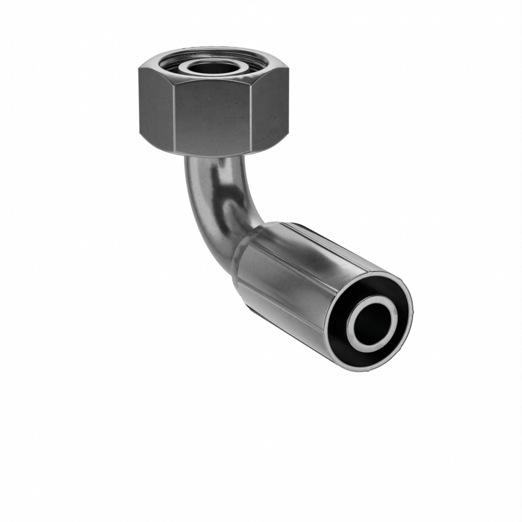 PARKER 11C432010 Crimp Fitting 90 Deg 5/8 I.D. M30-2 F