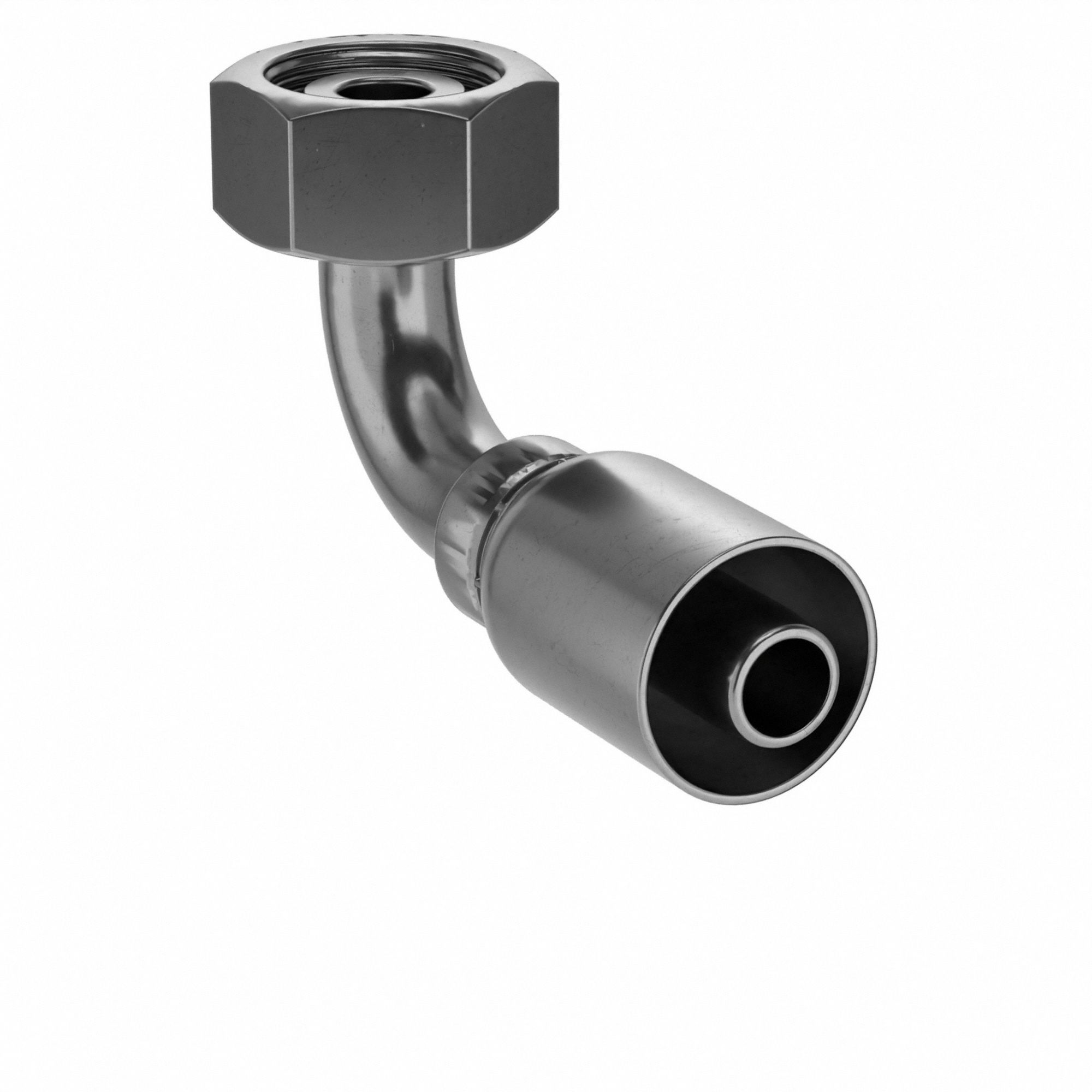 PARKER 11C772512 Crimp Fitting 90 Deg 3/4 I.D. M42-2 F