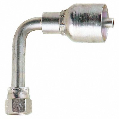 PARKER 1414344 Crimp Fitting 90 deg 1/4 ID 1-5/8 FJIC