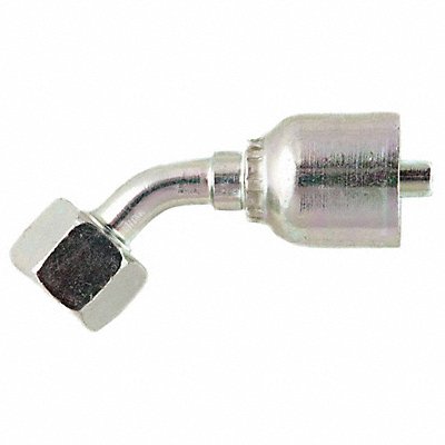 PARKER 1B14366 Crimp Fitting 45 Deg 3/8 I.D. F BSPP