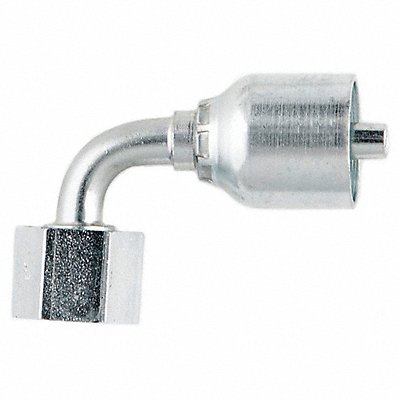 PARKER 1C543126 Crimp Fitting 90 Deg 3/8 ID M18-1.5 F