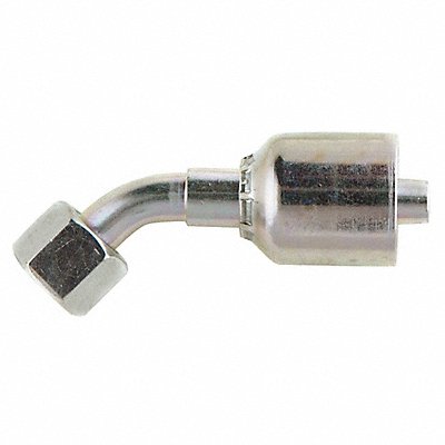 PARKER 1CE43158 Crimp Fitting 45 Deg 1/2 I.D. F Metric