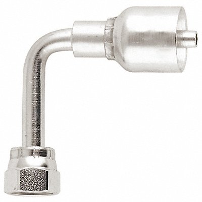 PARKER 1J14366 Crimp Fitting 90 Deg 3/8 I.D. F ORS