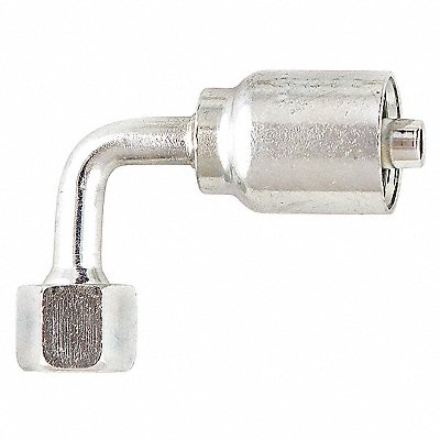 PARKER 1J54388 Crimp Fitting 90 Deg 1/2 I.D. F ORS