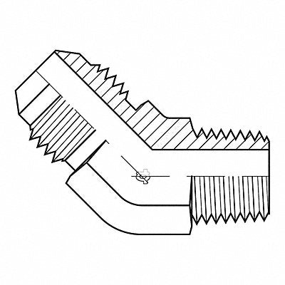 ADAPTALL 90641616 Hose Adaptor 1 JIC 1 BSPT