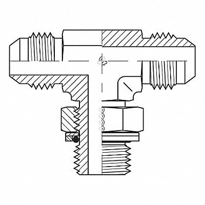 ADAPTALL 9159121212 Hose Adaptor 3/4 JIC 3/4 JIC