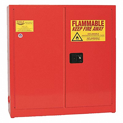 EAGLE 1975XRED K2478 Flammable Liquid Safety Cabinet Red