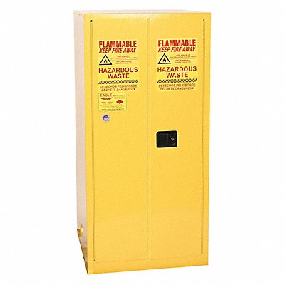 EAGLE HAZ2610X Flammable Liquid Safety Cabinet Yellow