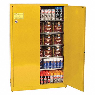 EAGLE YPI77X K3011 Flammable Liquid Safety Cabinet Yellow